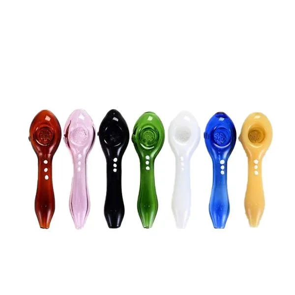 5" Glass Spoon Hand Pipe