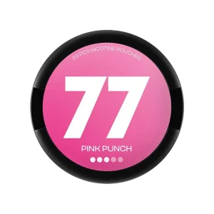 77 Pink Punch Nicotine Pouches – 10mg (5 Pack)