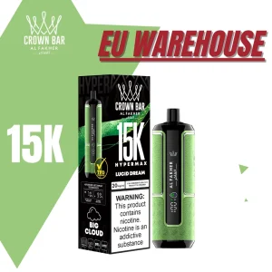 Al Fakher Crown Bar Hypermax 15K Wholesale Disposable Vape Now Shipping from EU Warehouse