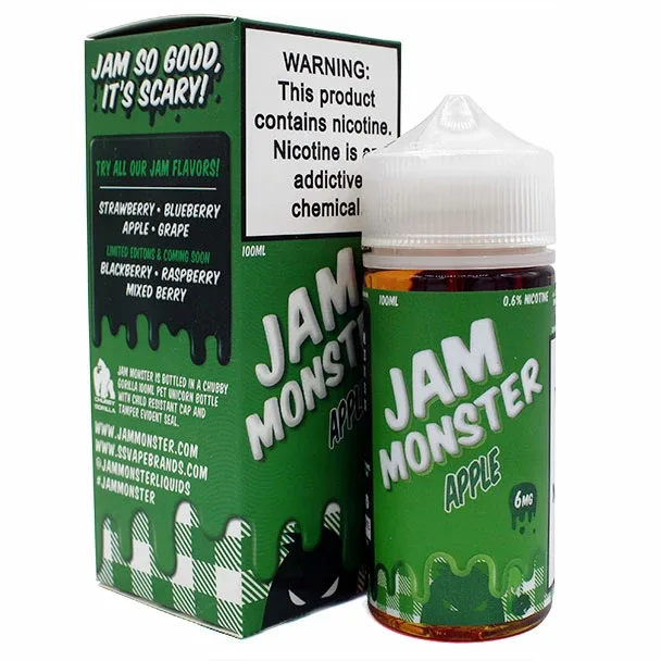 Apple - 6mg - Jam Monster - 100mL