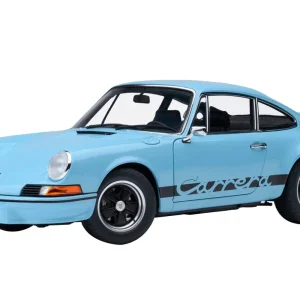 Autoart Porsche 911 Carrera 2.7 RS 1/18 Scale in Gulf Blue Black Stripes