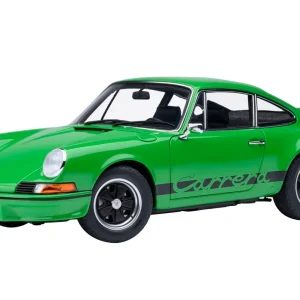 Autoart Porsche 911 Carrera 2.7 RS 1/18 Scale Viper Green Black Stripes Model