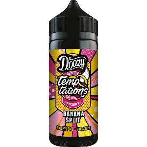 Banana split Doozy Temptations e-liquid 100ml