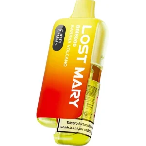 Banana volcano Lost Mary BM6000 pod vape kit 12ml