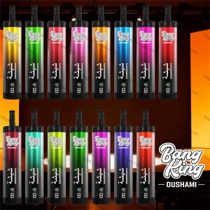 Bang King 250K OuShaMi Disposable Vape | Smart Digital Screen & USB Type-C