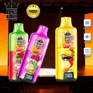 BangBlaze 150K Disposable Vape | Mesh Coil & Digital Display