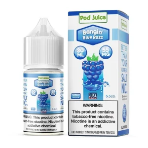 Bangin’ Blue Razz Pod Juice