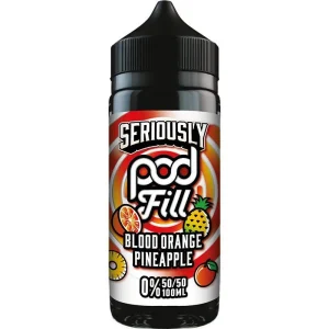 Blood orange pineapple Seriously Pod Fill e-liquid 100ml