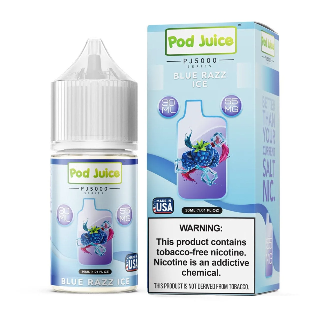 Blue Razz Ice Pod Juice