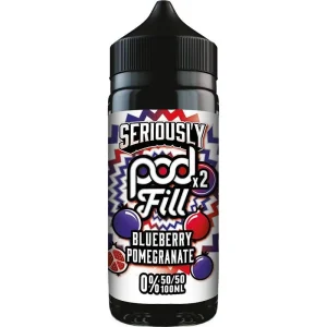 Blueberry pomegranate Seriously Pod Fill x2 e-liquid 100ml