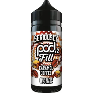 Caramel coffee Seriously Pod Fill x2 e-liquid 100ml