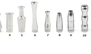 [CLEARANCE] Oversized Cannon Style Stainless Steel Drip Tips