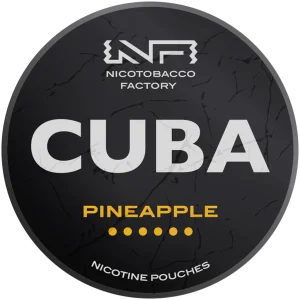 Cuba Black Line Pineapple Nicotine Pouches 43mg (5 Pack)