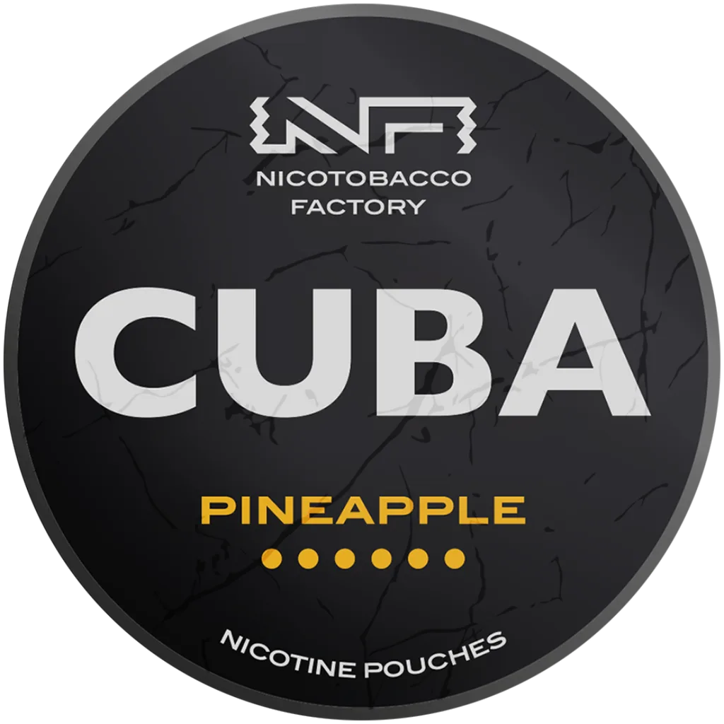 Cuba Black Line Pineapple Nicotine Pouches 43mg (5 Pack)