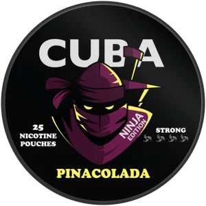 Cuba Ninja Pina Colada Nicotine Pouches 16mg (5 Pack)