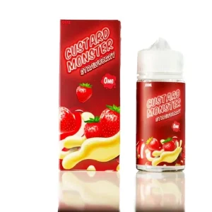 Custard Monster – Strawberry – 100ml