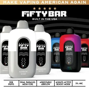 Fifty Bar Disposable – 20k Series –