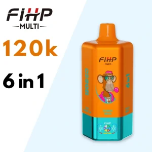 FIHP 120K 6-in-1 Disposable Vape Wholesale 120000 Puffs 64ml Type-C