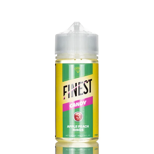 Finest E-Liquid – Candy Edition – Apple Peach Rings – 100mL - Image 2