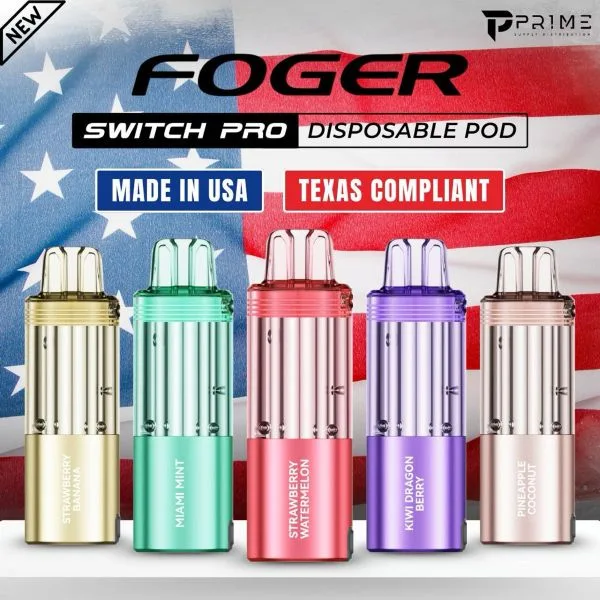 Foger – Switch Pro Disposable – 30k Puff – POD ONLY –