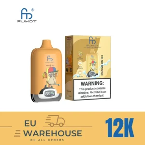 FUMOT Digital Box 12K Puffs Disposable Vape EU Warehouse