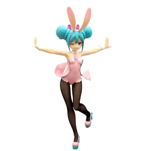 FuRyu Hatsune Miku Bicute Bunnies Figure Wink Pearl Pink Version