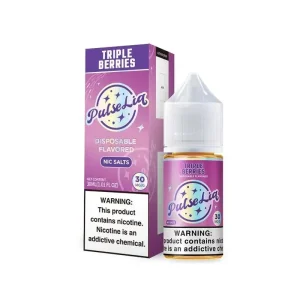 Geek Bar Pulse Liq Nic Salt – Triple Berries – 30ML E-Liquid