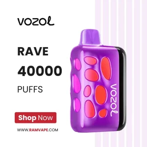 Get the VOZOL Rave 40K vape at a wholesale price