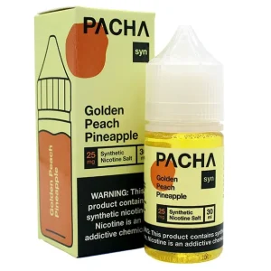Golden Peach Pineapple - 50mg - Pacha Syn Salt - 30mL