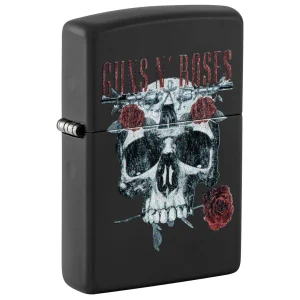 Guns N' Roses Flower Skull Design