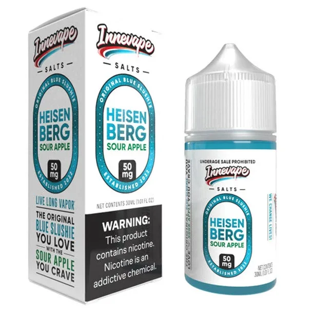 Heisenberg Sour Apple - 50mg - Innevape Salt - 30mL