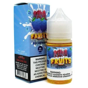 Iced Blue Raspberry - 30mg - Killa Fruits Salt - 30mL