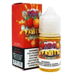 Iced Red Apple Peach - 30mg - Killa Fruits Salt - 30mL