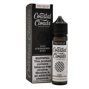 ICED Strawberry Kiwi - Coastal Clouds Co. - 60mL - 3mg