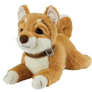 Iwaya Shiba Inu Interactive Talking Pet with Touch Sensor for Relaxation