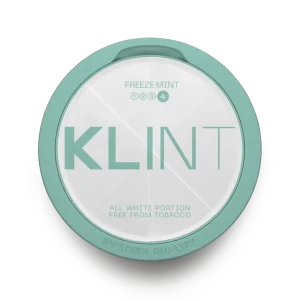 Klint Nicotine Pouches Freeze Mint 11.2MG - 5 Pack