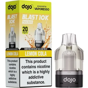 Lemon cola DOJO Blast 10K pod & refill by Vaporesso 10ml