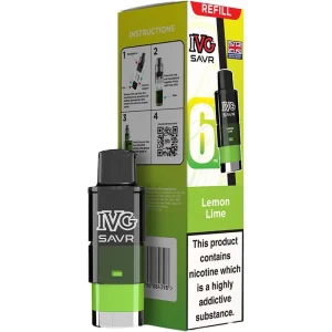 Lemon lime IVG SAVR pod & refill 6ml