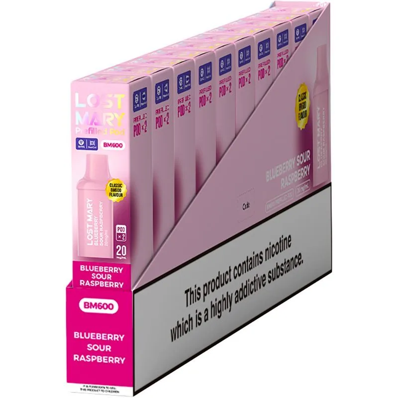 Lost Mary BM600 pods pack of 10