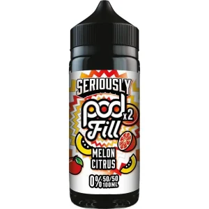 Melon citrus Seriously Pod Fill x2 e-liquid 100ml