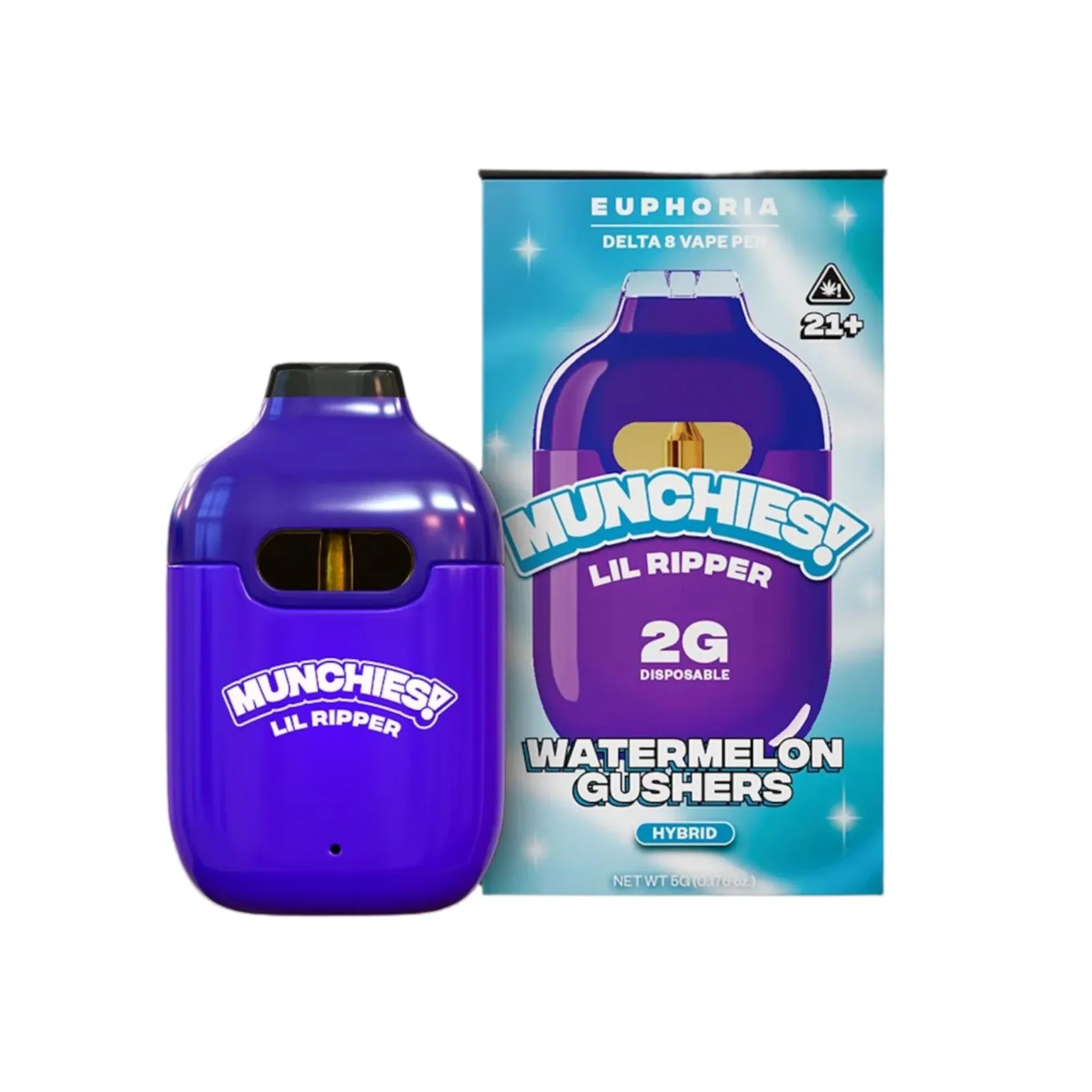 MUNCHIES! Lil Ripper Euphoria Delta 8 Device - 2000mg - Image 2
