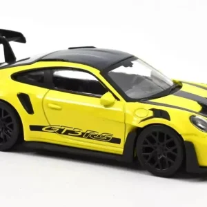 Norev B-M-W 1/43 Porsche 911 GT3 RS 2022 Yellow Black Minicar Model