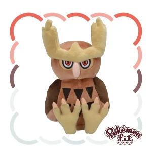 Official Pokemon Pokemon Fit Noctowl Plush Figure Collectible