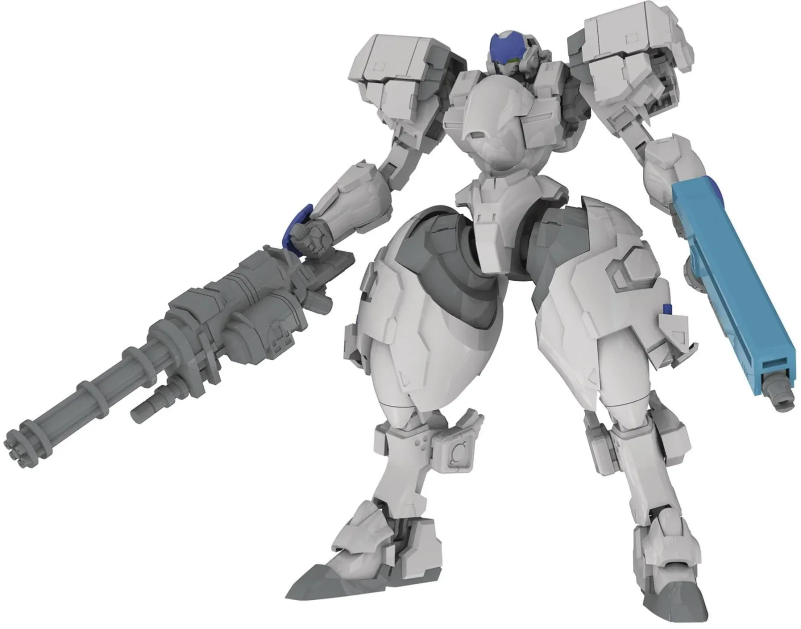 Plum Powerdolls2 X-4C 5-Inch Armored Infantry Model Kit 1/48 Scale Pre-Colored