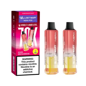 Pomegranate Blast - Lost Mary Nera Fullview 70k Disposable Vape Pod