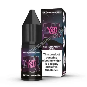 Yeti 3K Cotton Candy Chill Nic Salt E-Liquid