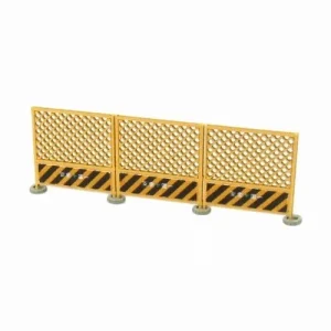 Sankei 1/150 Diorama Construction Fence Paper Craft Model Kit