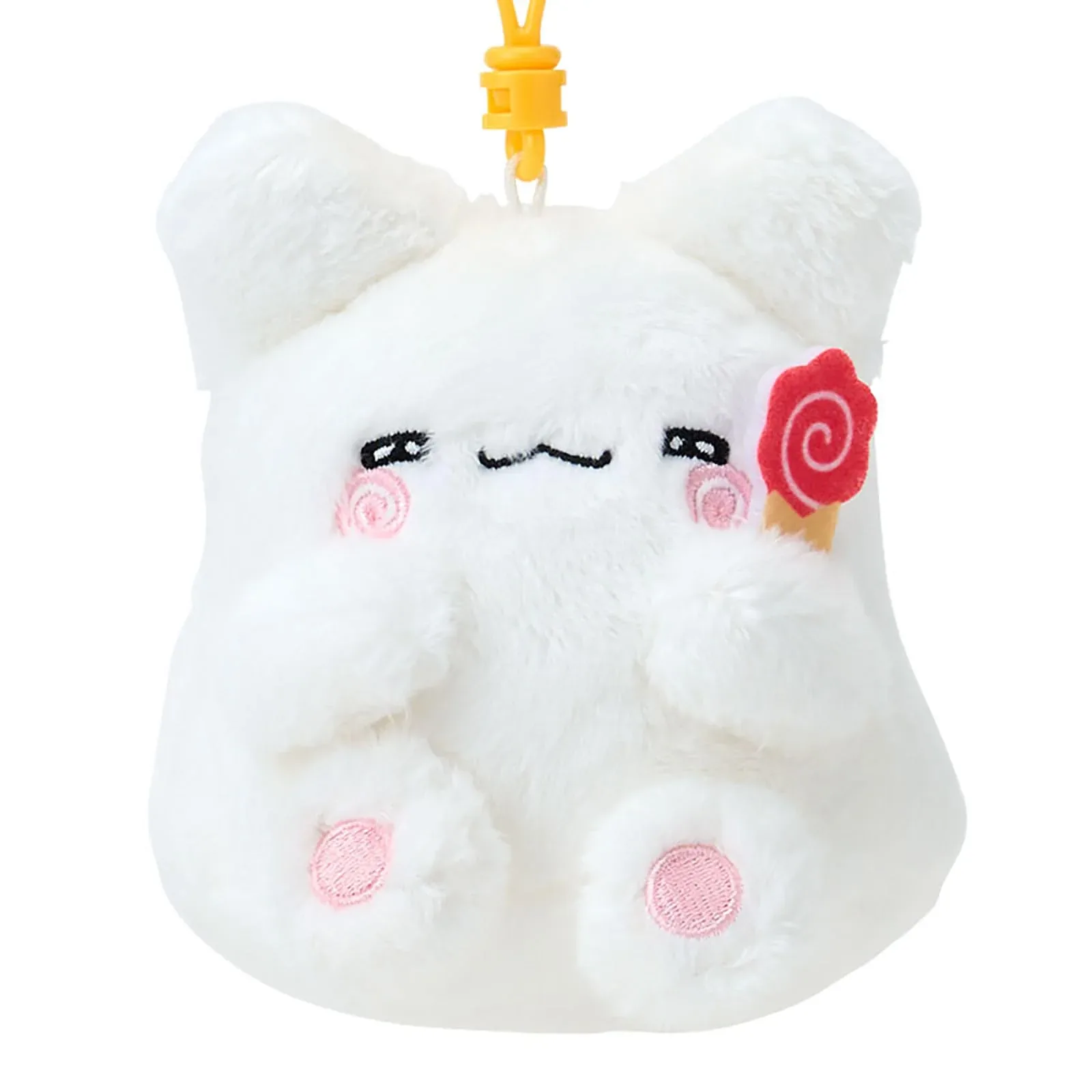 Sanrio Hanamaru Ghost Sweets Mascot Holder Polyester for Ages 6+ - Image 2