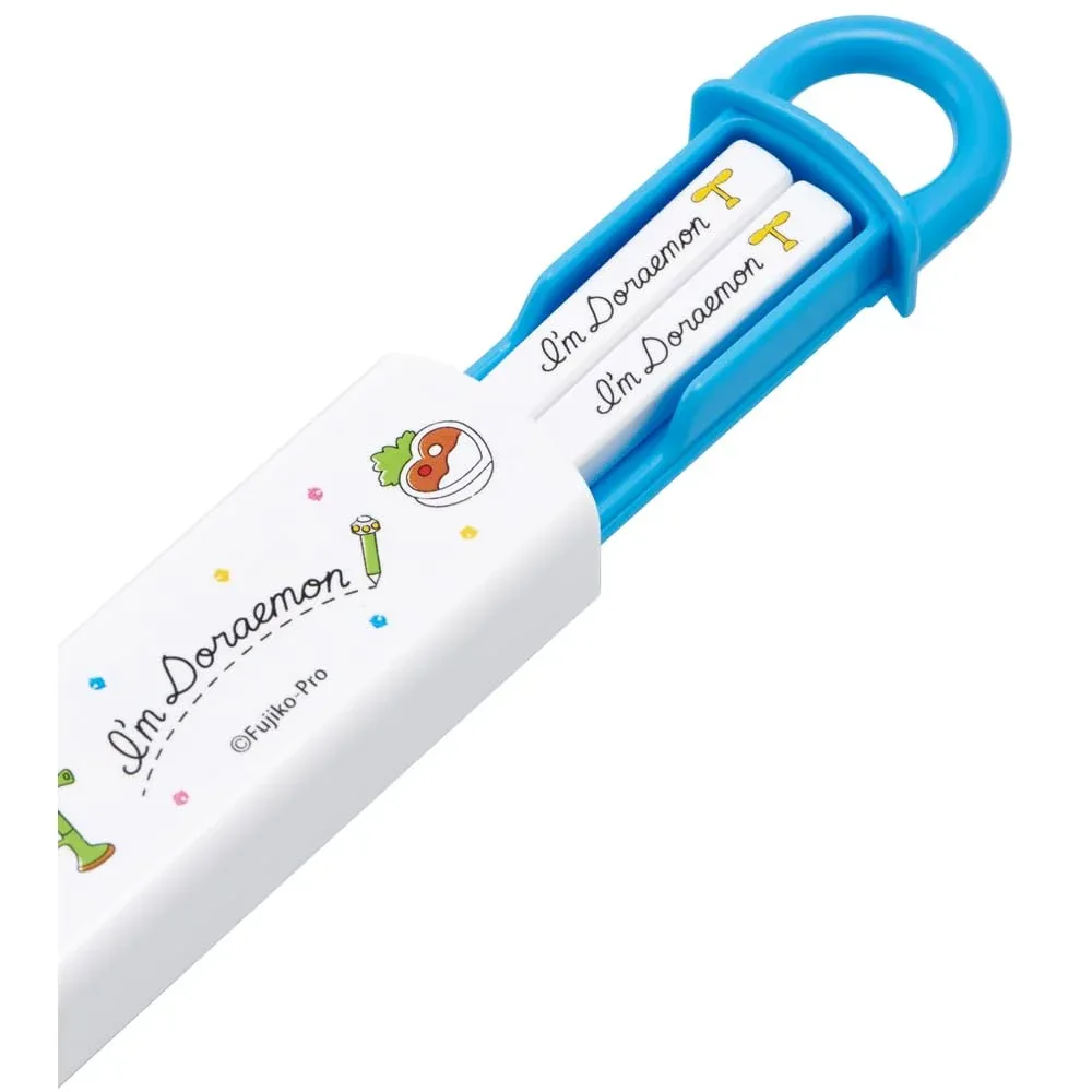Skater Lunch Box Set with 16.5Cm Chopsticks for Kids Doraemon Design Japan - Image 2
