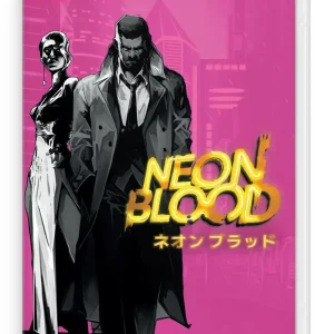 Soft Source Neon Blood Nintendo Switch Action Game Card